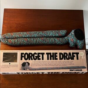 VTG Draft-Dodger Elephant Door Stopper 90s deadstock NWOT